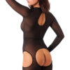 Catsuit open crotch one size 1068