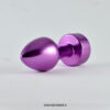 Rosebud Aluminium Anal Plug