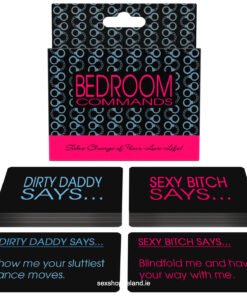 BEDROOM COMMANDS CARD GAME